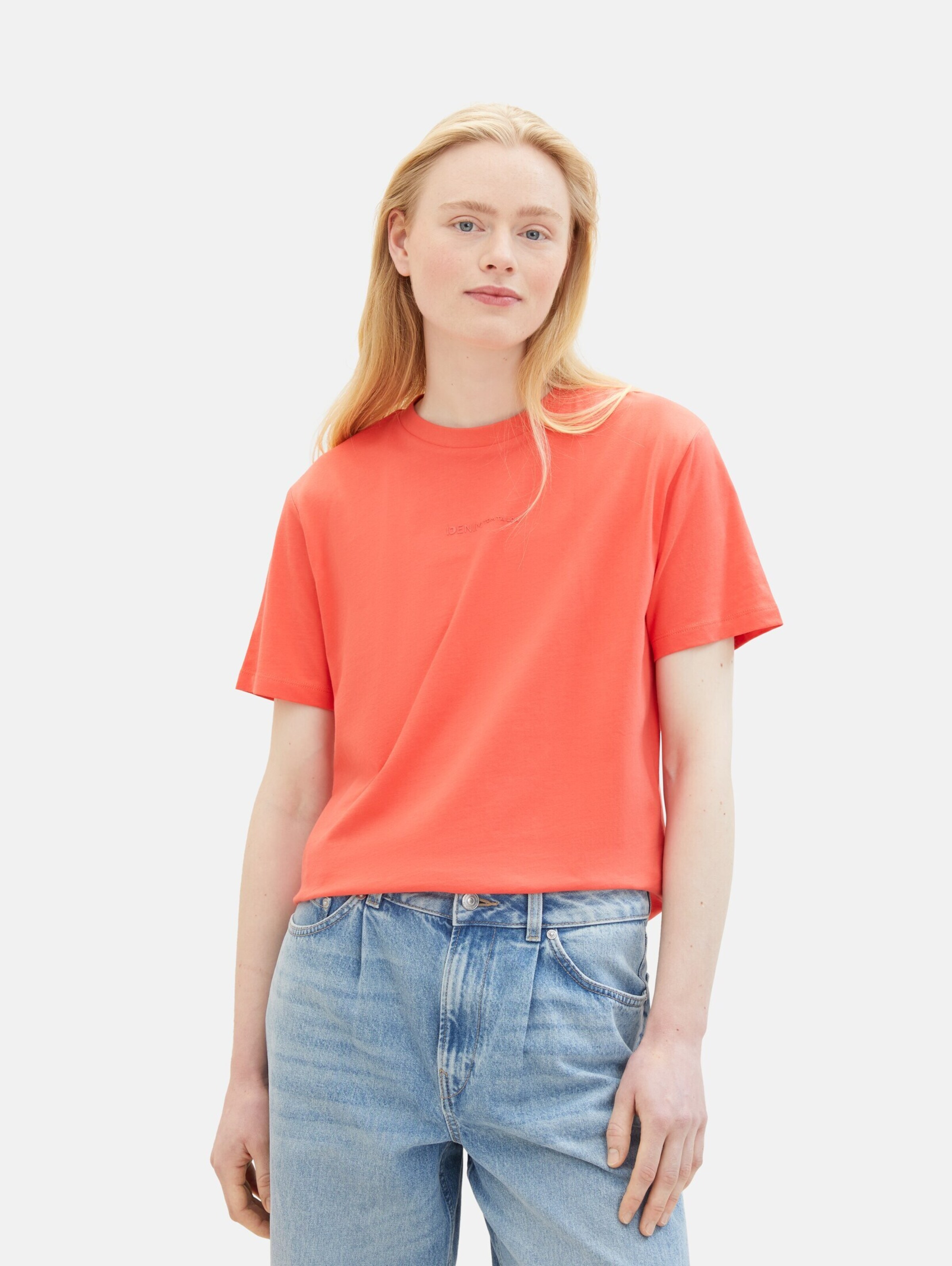 TOM TAILOR DENIM Shirt in Red