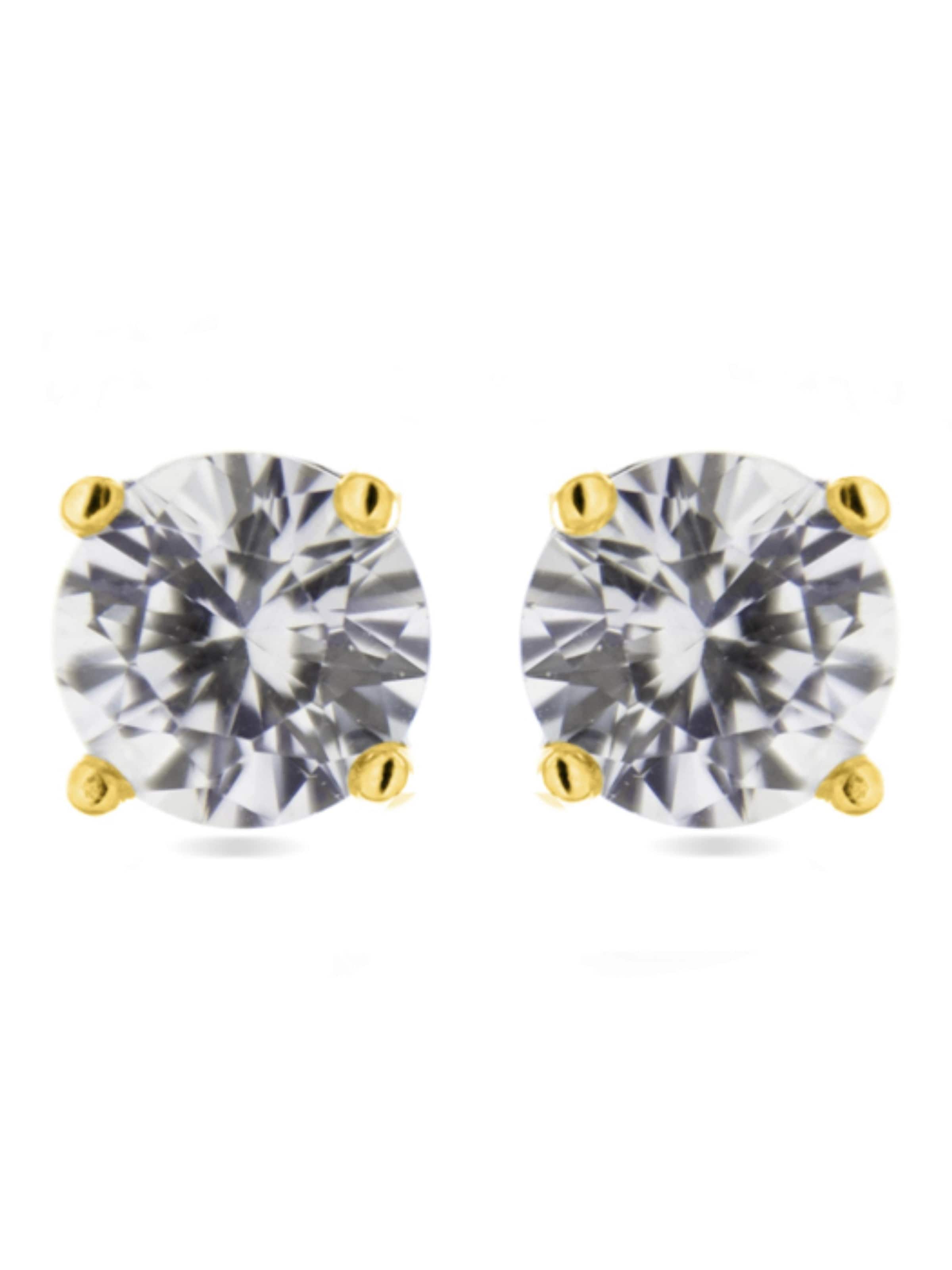 Luxenter Øreringe 'Básico' i guld: forside