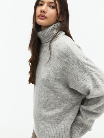 Pull&Bear Pullover i overstørrelse 'PACIFIC' i grå