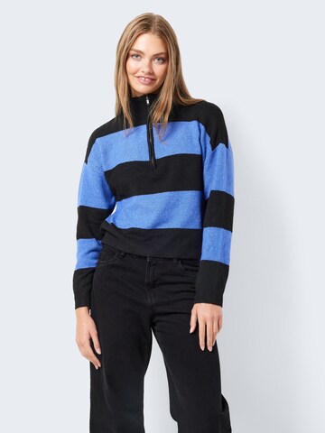 Noisy may Sweater 'KATE' in Blue: front