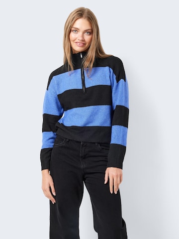 Noisy may Sweater 'KATE' in Blue: front