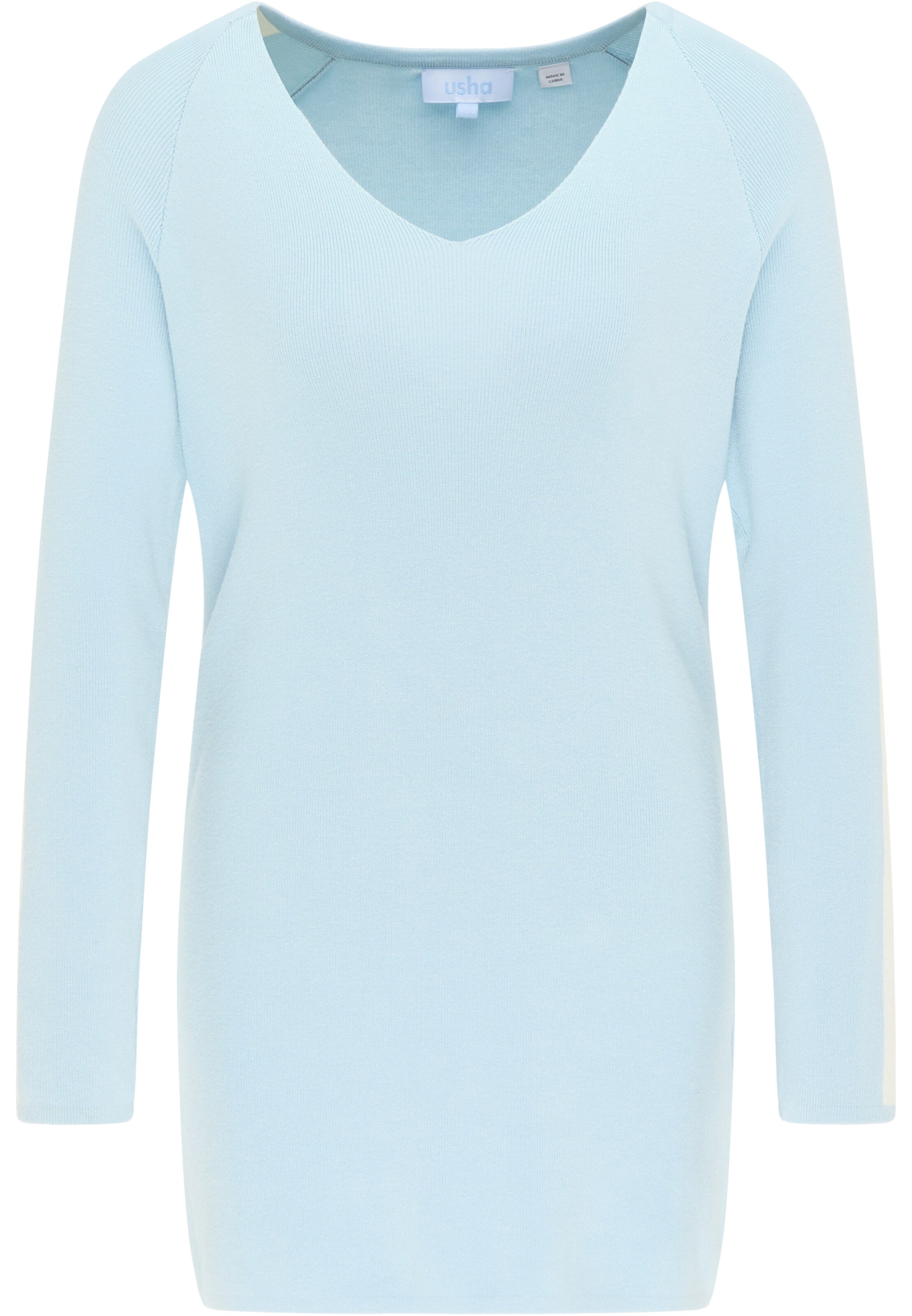 usha BLUE LABEL Kampsun, värv sinine: eest vaates