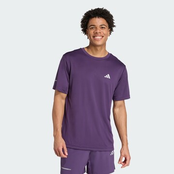 ADIDAS PERFORMANCE - Camiseta funcional 'Essentials Holiday' en lila: frente