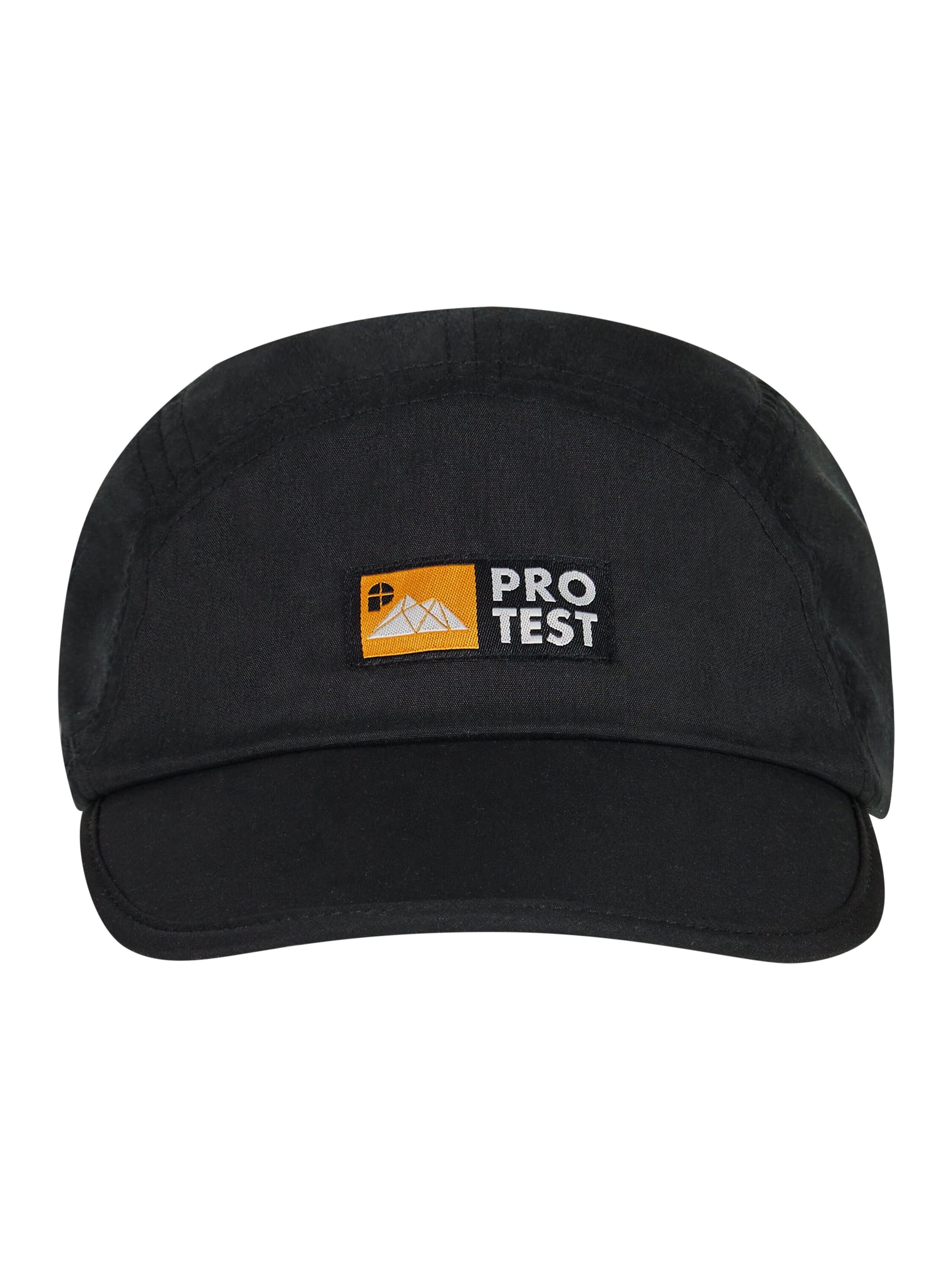 PROTEST Cap 'PRTSnap'‌‌‌ in Schwarz: Vorderseite