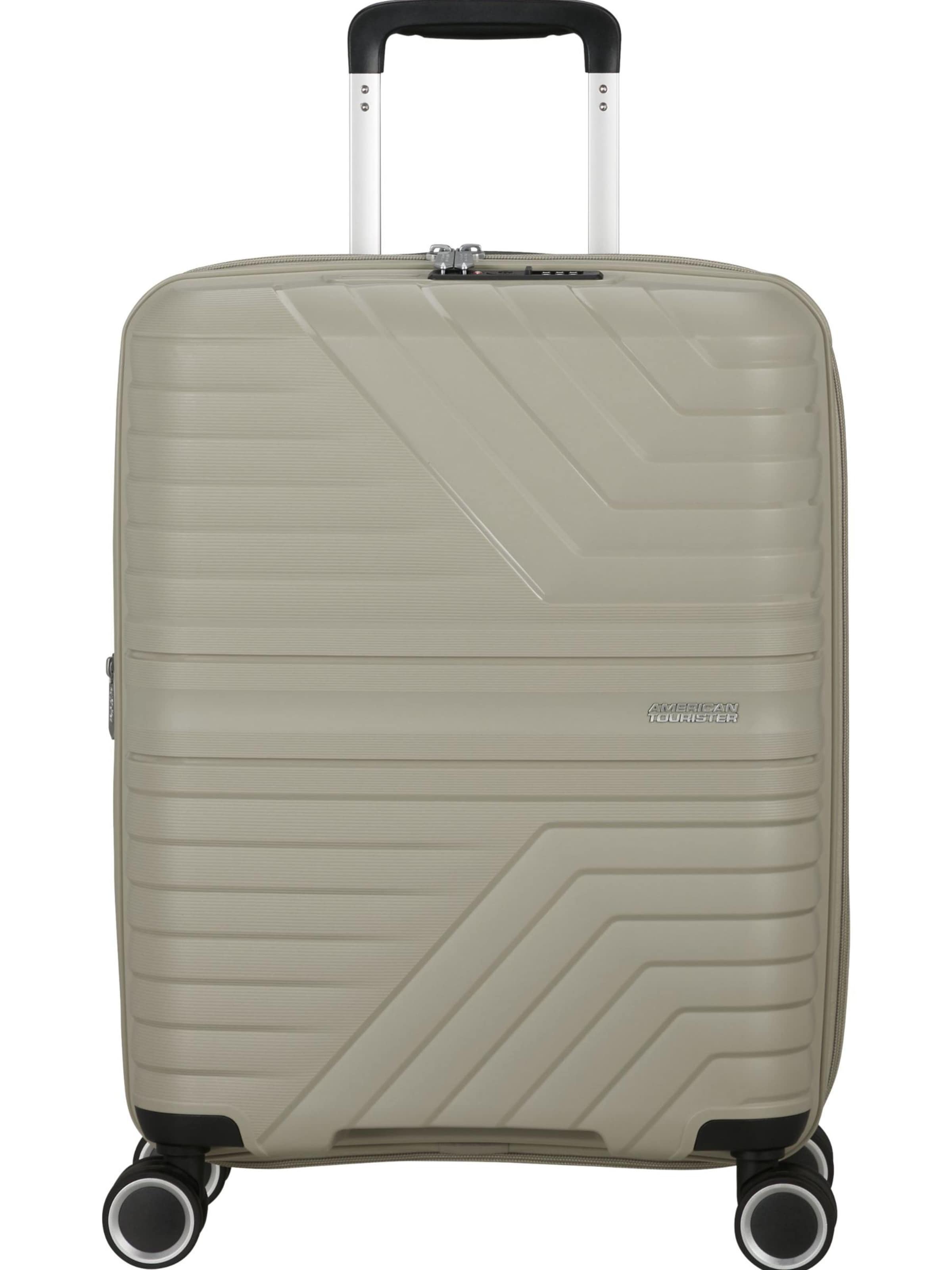 Trolley di American Tourister in beige: frontale