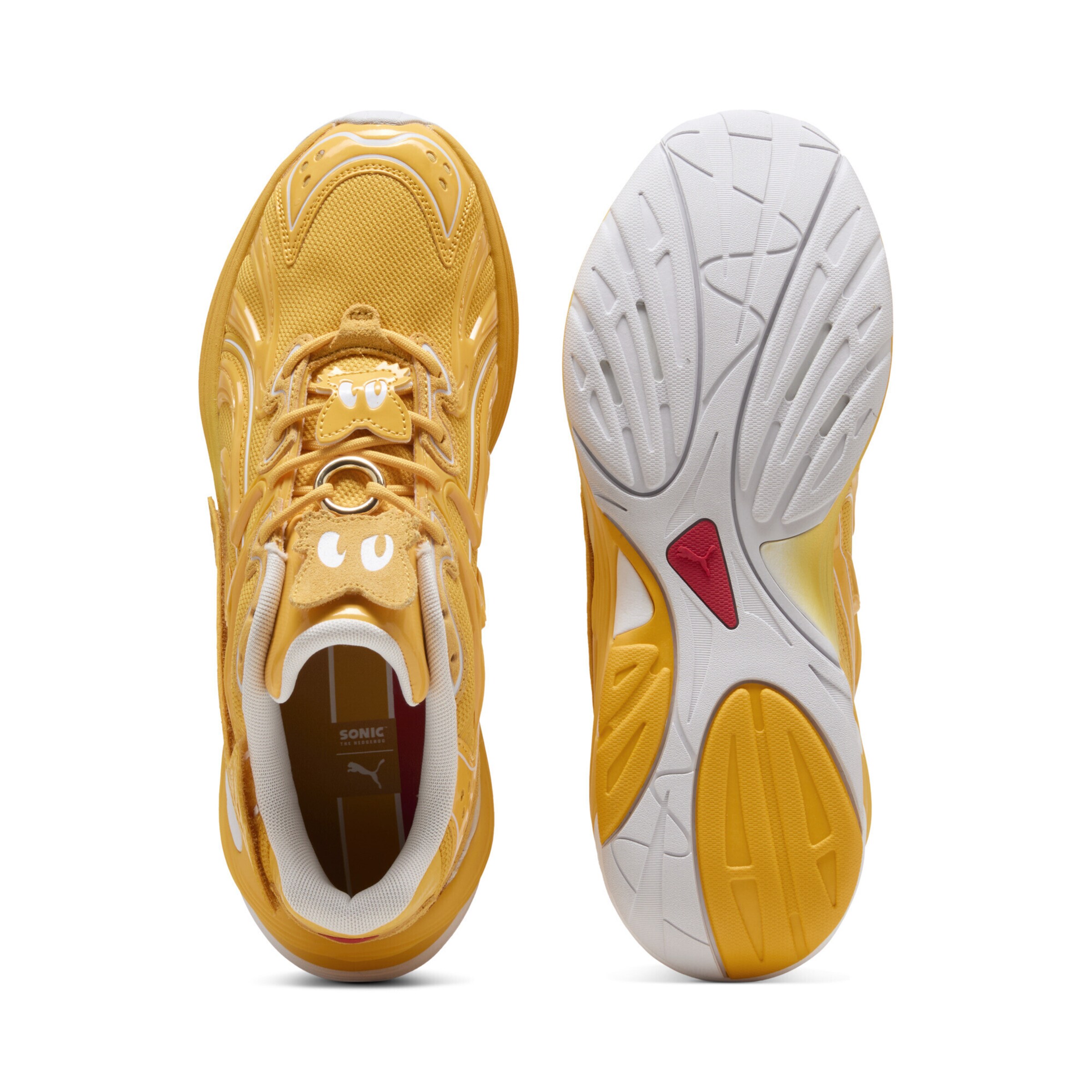 PUMA Sneakers laag 'PUMA x SONIC THE HEDGEHOG' in Geel