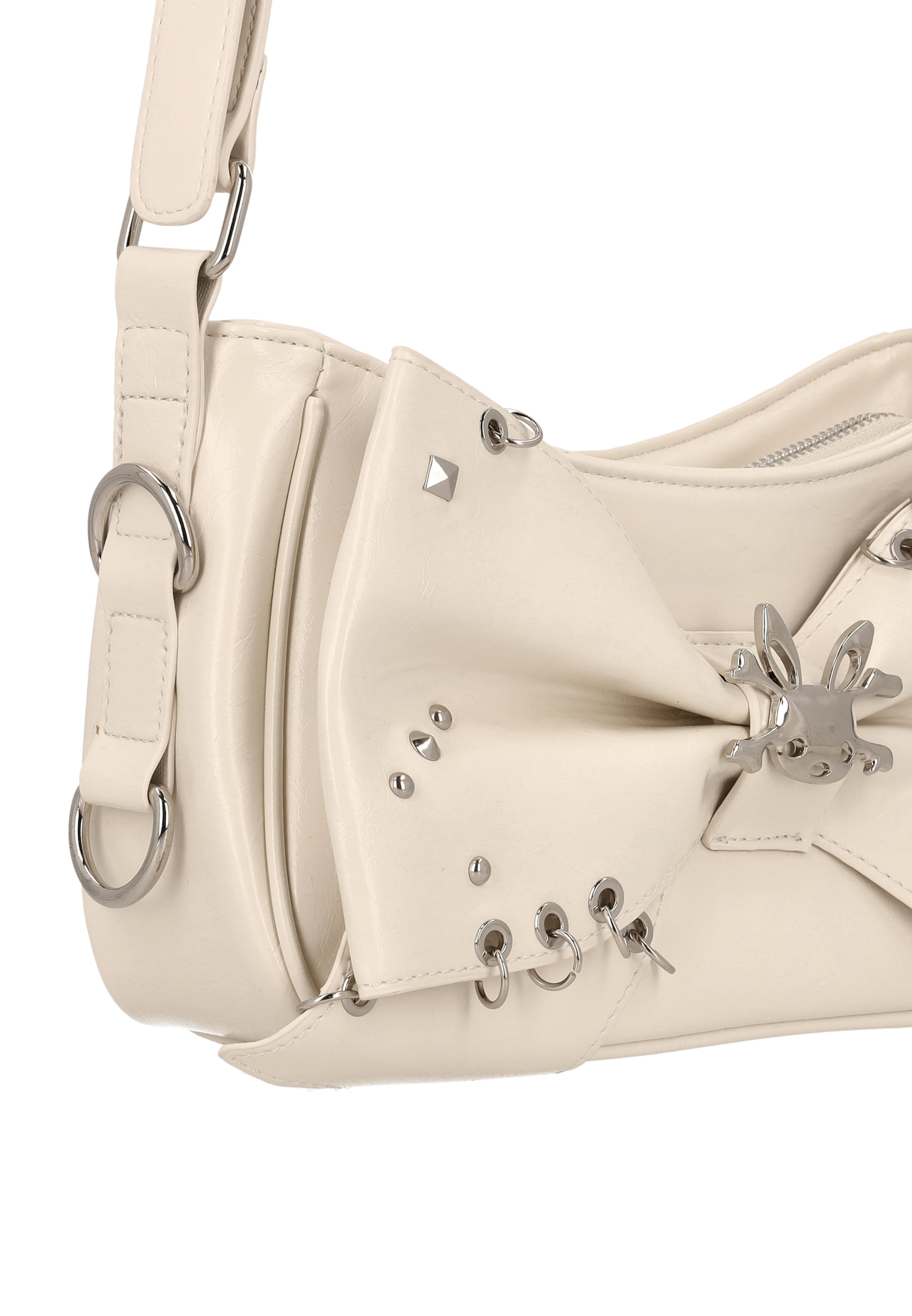 Sac à bandoulière myMo ROCKS en blanc