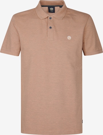 Petrol Industries - Camisa 'Pelican' em castanho: frente