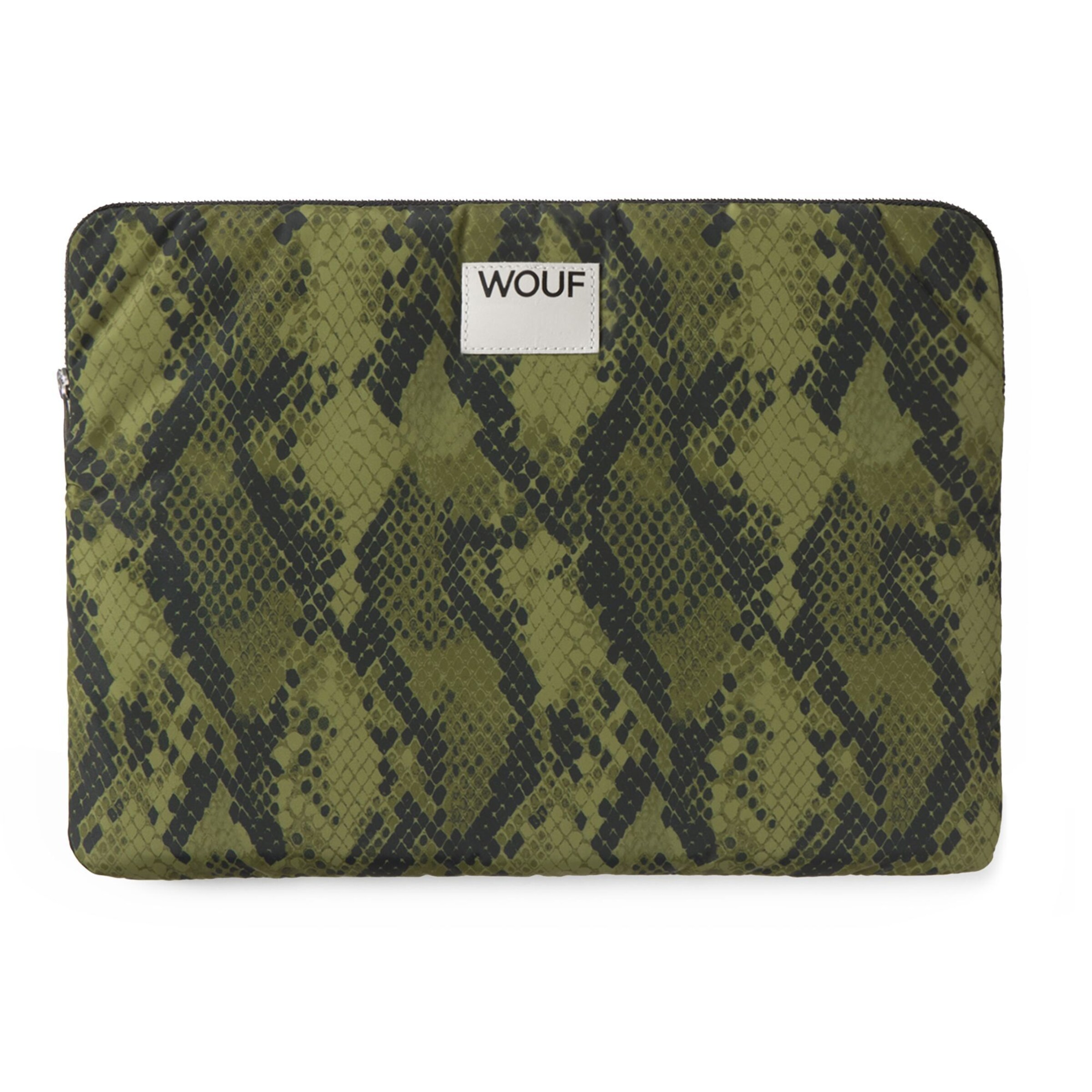 Wouf Laptoptas 'Studio' in Groen: voorkant