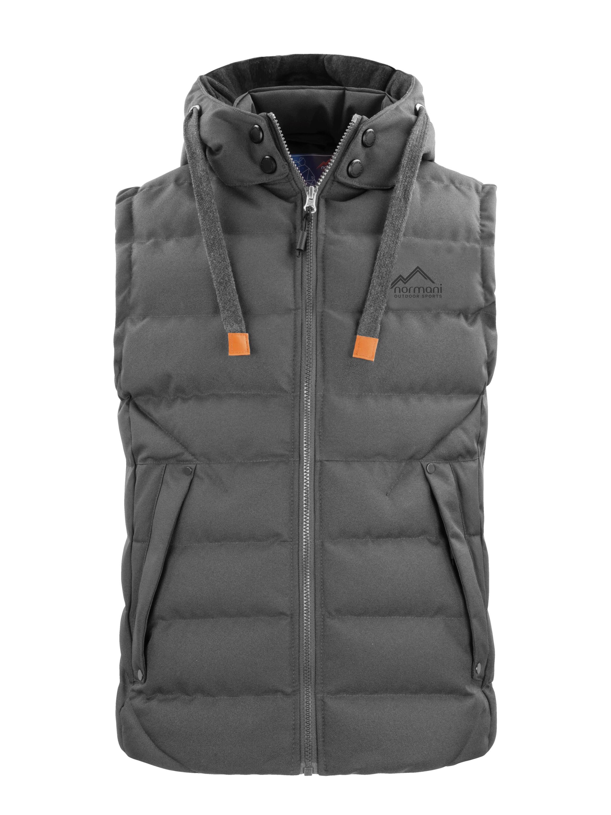 Gilet de sport 'Yuquot' normani en gris : devant