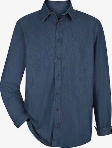 BABISTA Regular fit Button Up Shirt ' Stilavest ' in Blue: front