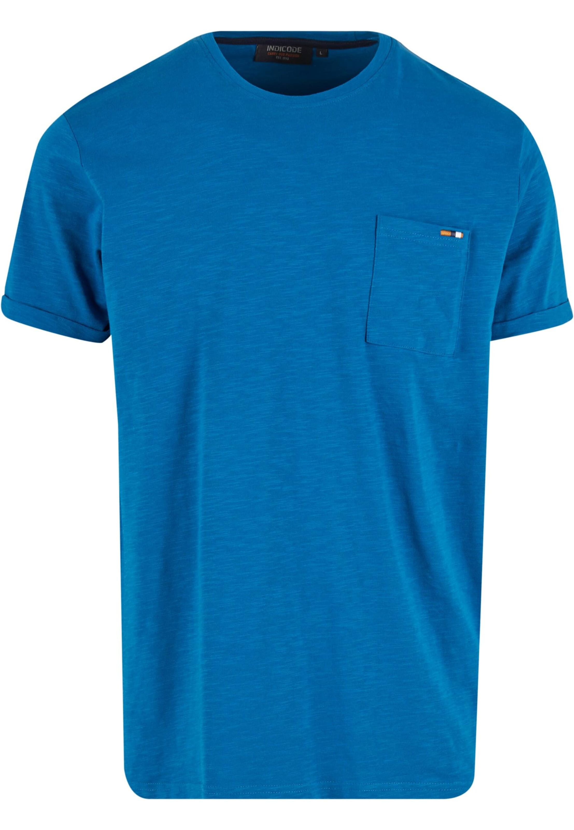 INDICODE JEANS - Camisa 'INAndorra' em azul: frente