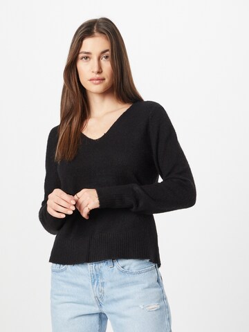 VERO MODA Sweater 'NEW WIND' in Black: front
