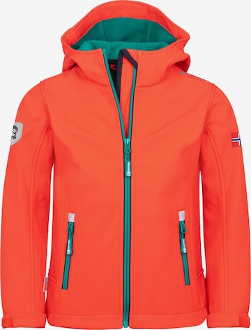 TROLLKIDS Outdoor jacket in Red: front