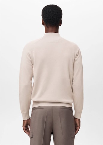 MANGO MAN Trui 'Casperp' in Beige
