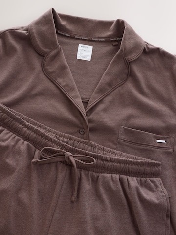 Next Pyjamas i brun