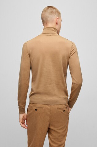 BOSS Pullover 'Musso' in Beige