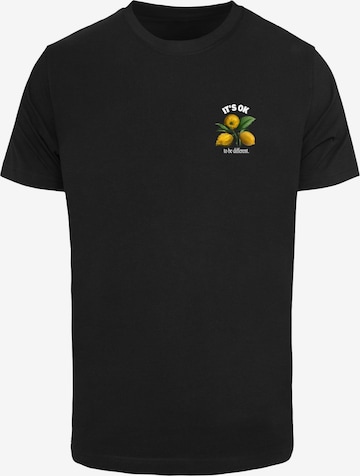 MT Men Shirt 'It's Ok' in Black: front