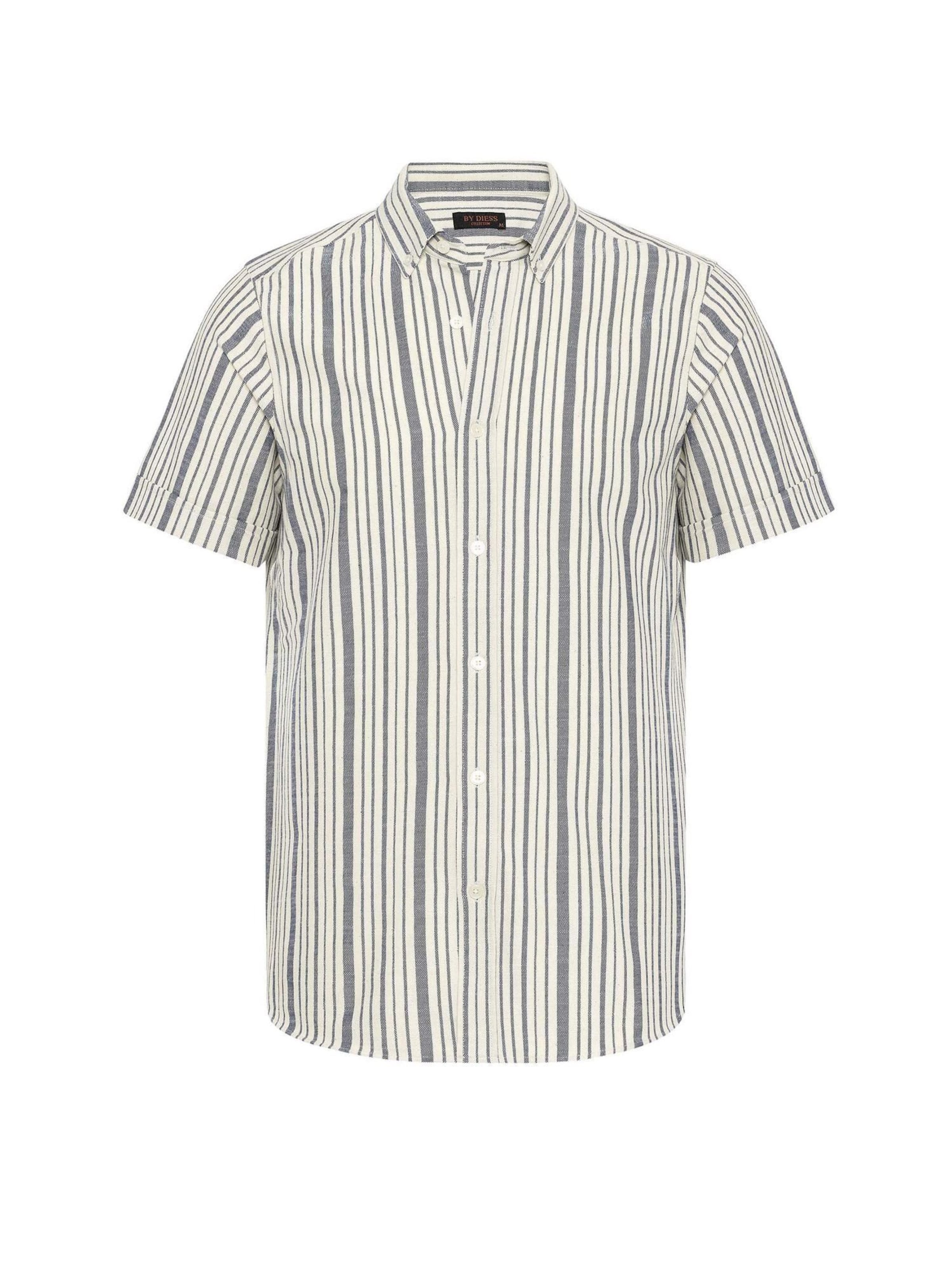 By Diess Collection Klasický střih Košile – šedá: přední strana