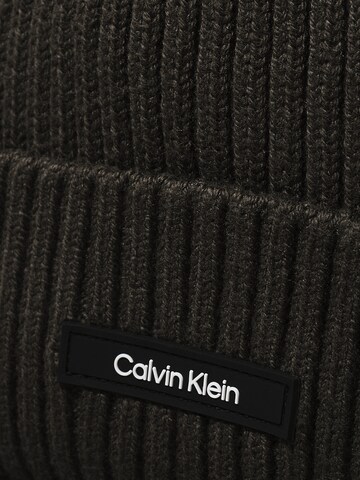 Calvin Klein Beanie 'Classic' in Green