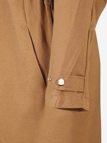 s.Oliver BLACK LABEL Prehodna jakna | rjava barva