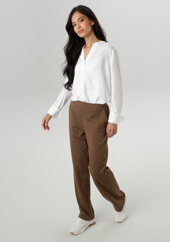 Aniston SELECTED Regular Pants in Brown