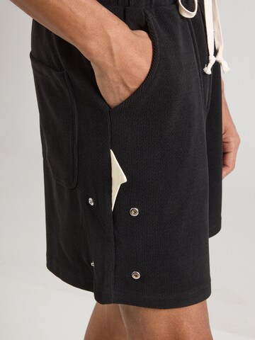 Loosefit Pantalon 'LANIK' Atelier de roupa en noir