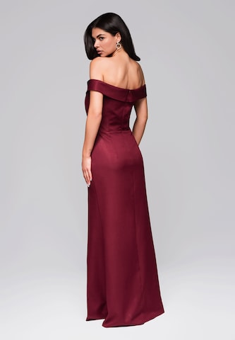 Ombre Evening dress in Red