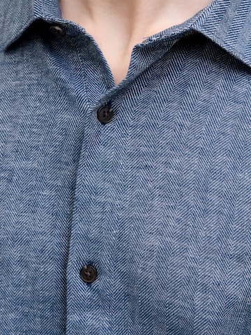 JACK & JONES Comfort fit Overhemd in Blauw