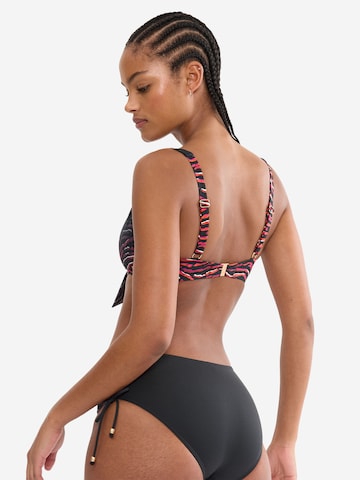 TRIUMPH T-shirt Bikini Top ' Red Label Summer Wild ' in Brown