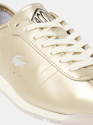 LACOSTE Sneakers 'Club Low' in Gold