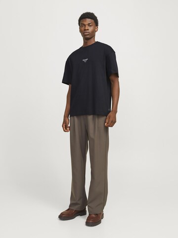 JACK & JONES Shirt 'JJEURBAN EDGE STUDIO' in Zwart