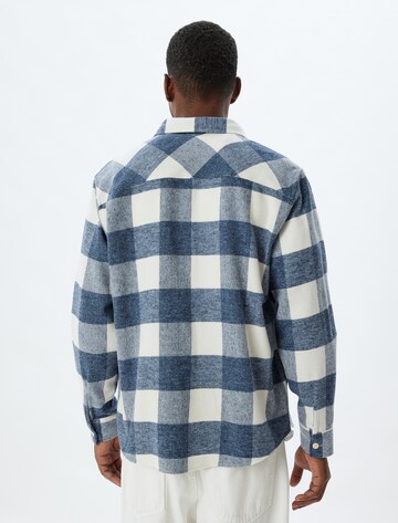 Koton Regular Fit Hemd in Blau