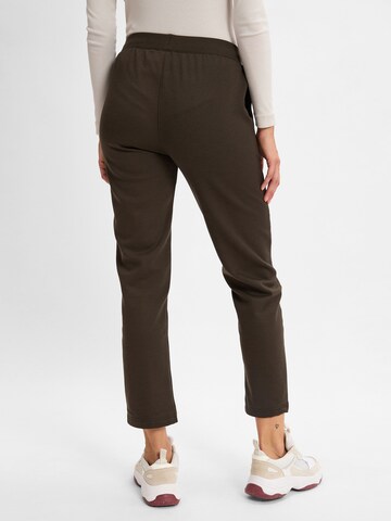 Regular Pantalon Marie Lund en vert