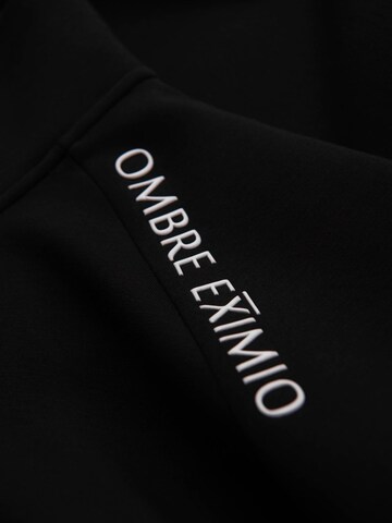 Ombre Sweatshirt in Schwarz
