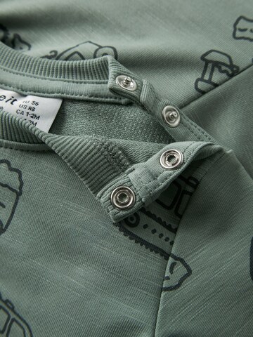 NAME IT Sweatshirt 'NBMKOMMA' in Green