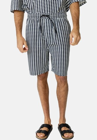 Justin Cassin Regular Broek in Zwart: voorkant