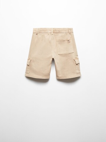 MANGO KIDS Szabványos Nadrág 'Bermuda' - bézs