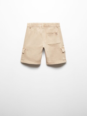 MANGO KIDS Regular Shorts 'BERMUDA' in Beige