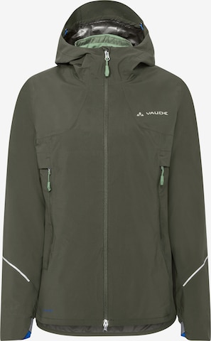 VAUDE Outdoorjas 'Yaras' in Groen: voorkant