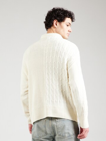 Denim Project Sweater in White