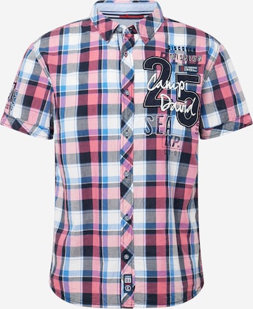 CAMP DAVID Regular fit Button Up Shirt in Pink: front