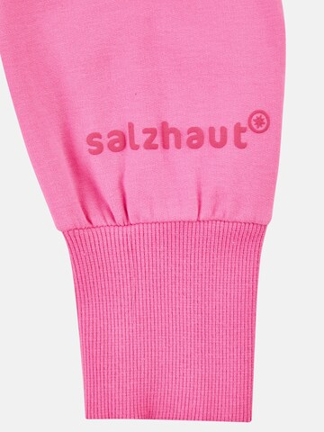 salzhaut Sweatshirt 'Belevern' in Pink