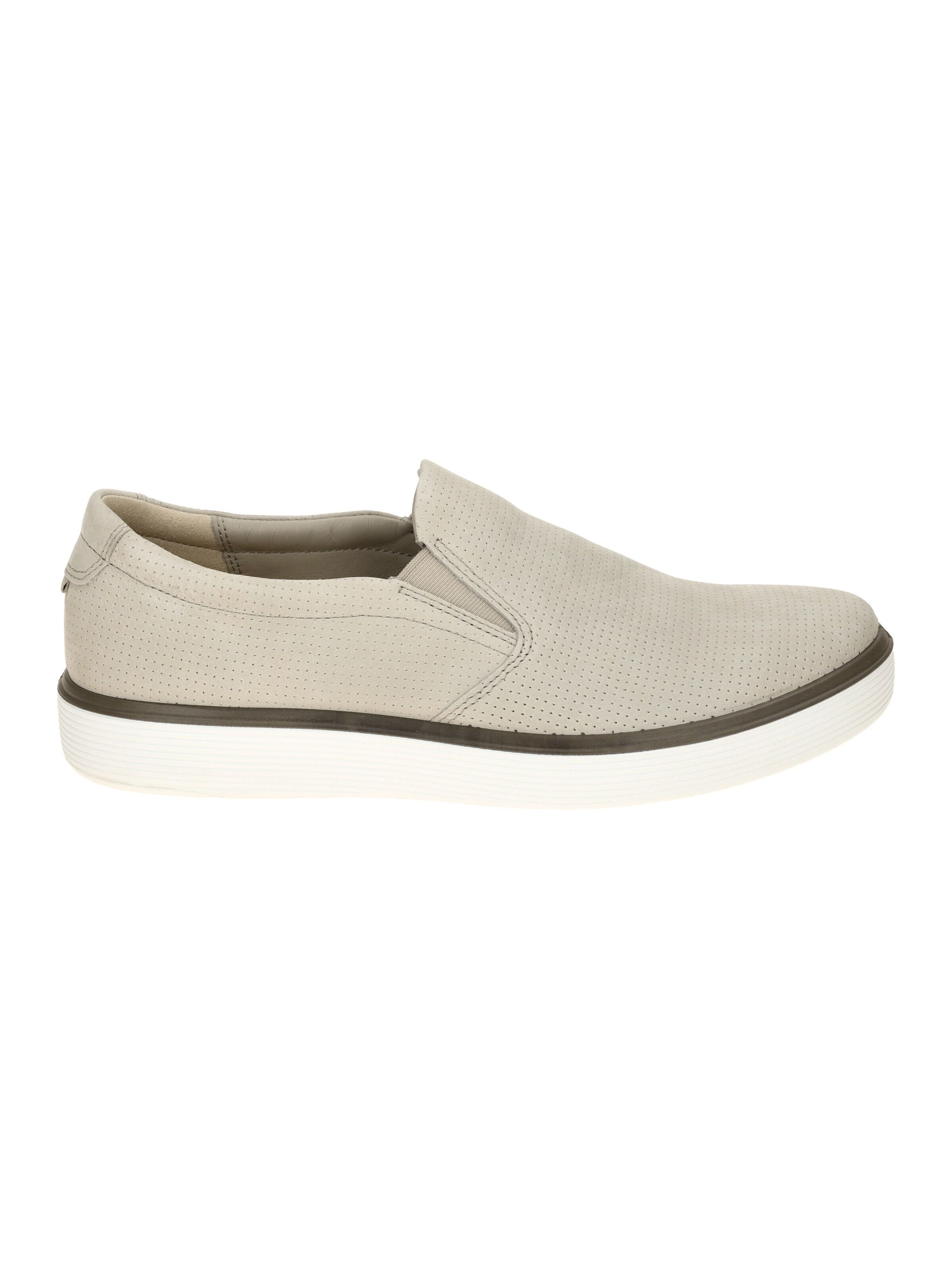 ECCO Slippers in Grey: front