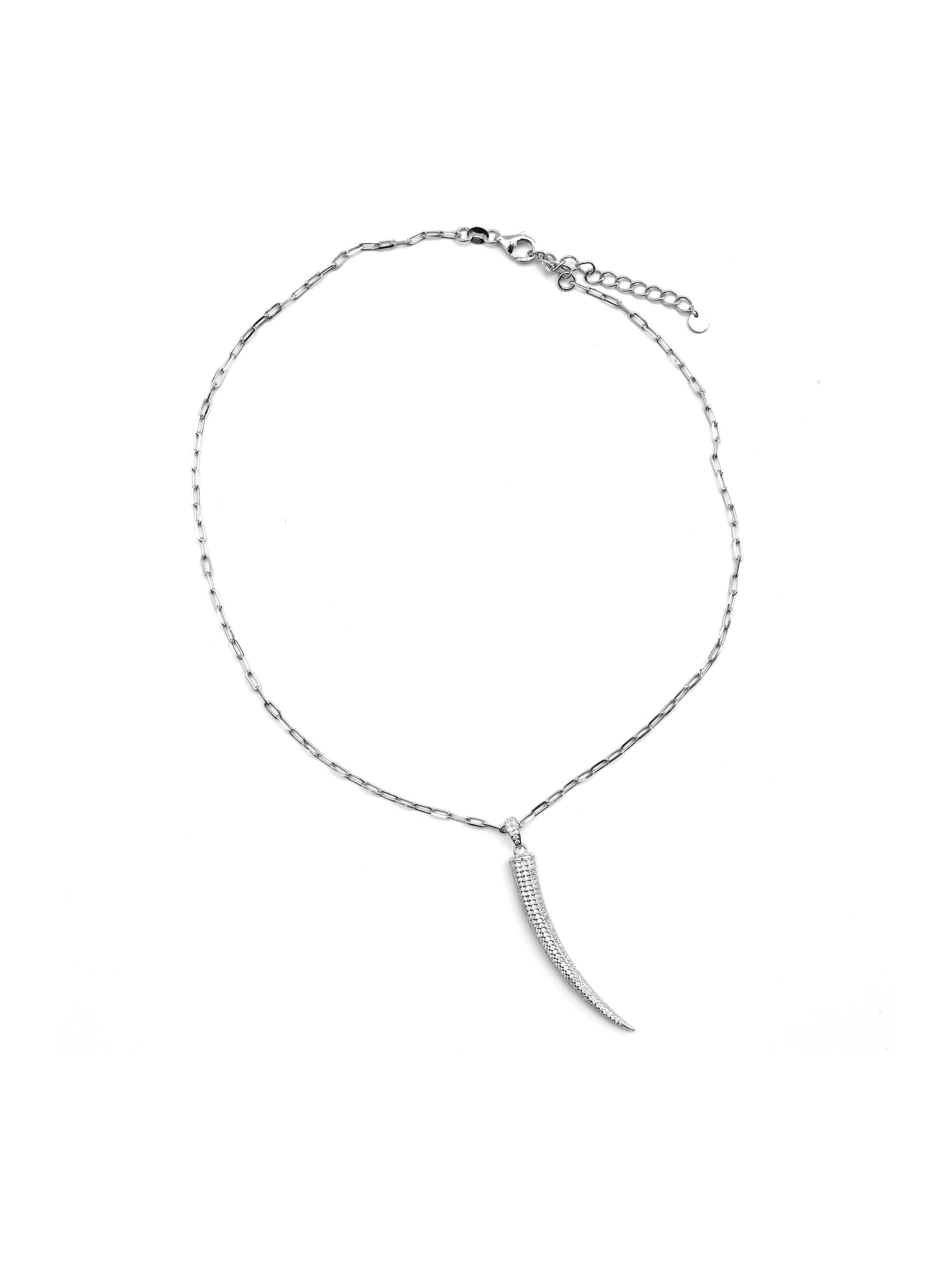 Chaîne 'Hudrid' Luxenter en argent : devant