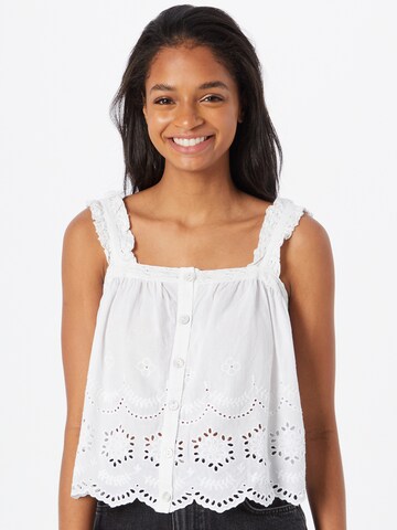 River Island Top 'CAMI' in White: front