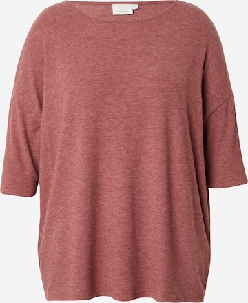 ONLY Carmakoma Tričko 'CARLAMOUR' – červená: přední strana
