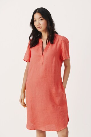 Part Two Dress 'Aminase' in Orange: front