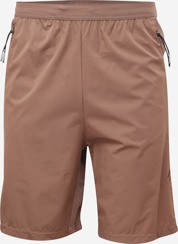 Superdry Workout Pants in Beige: front