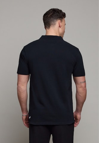 Distorted People Poloshirt in Schwarz